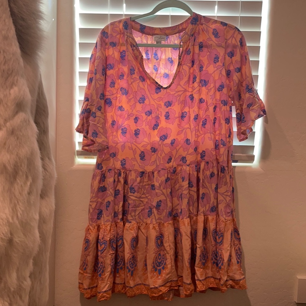 Short sleeve sundress